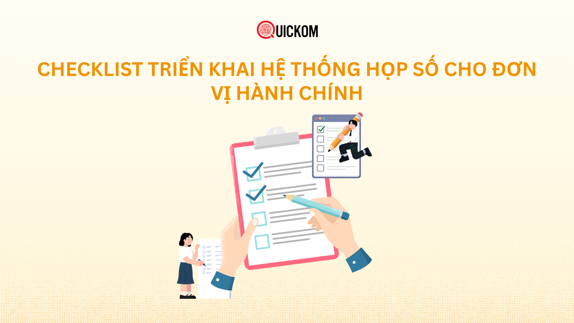 Checklist triển khai hệ thống họp số cho đơn vị hành chính