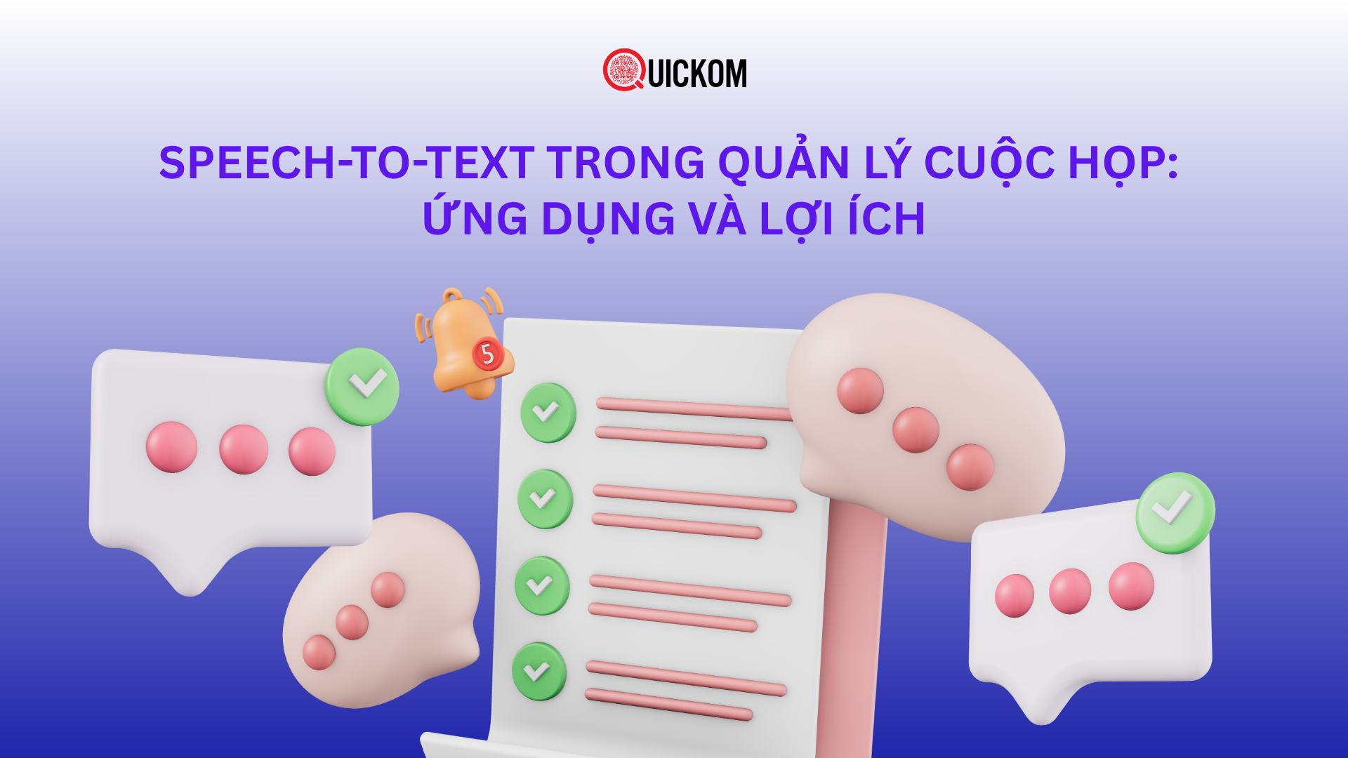 Speech-to-text trong quản lý cuộc họp: Ứng dụng và lợi ích
