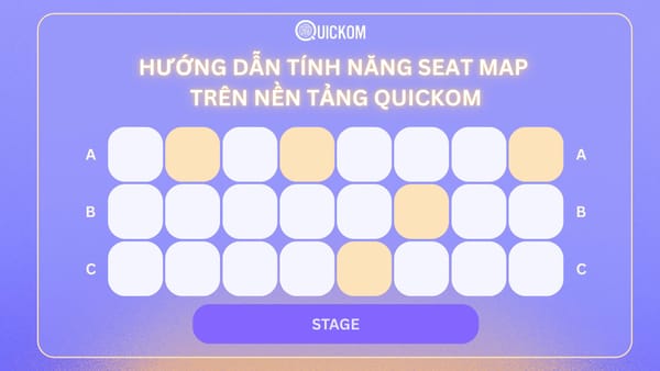 Làm sao để sự kiện của tôi có sơ đồ quản lý ghế ngồi?