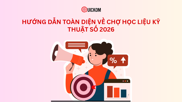 Hướng dẫn toàn diện về chợ học liệu kỹ thuật số 2026