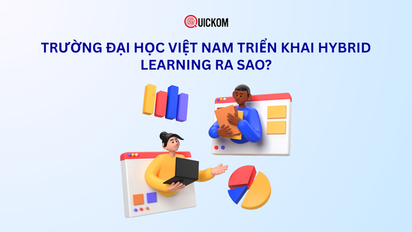 Trường đại học Việt Nam triển khai hybrid learning ra sao?